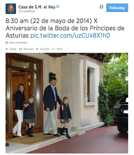 Aniversario príncipes de Asturias